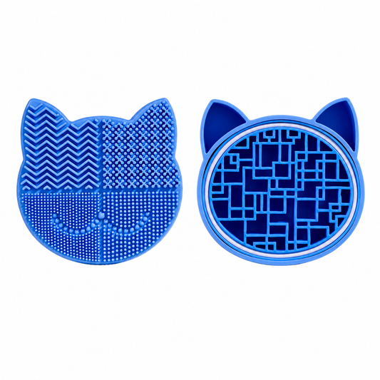 Silicone Makeup Brush Cleaner Mat – 3 in 1 Cleaning Pad
