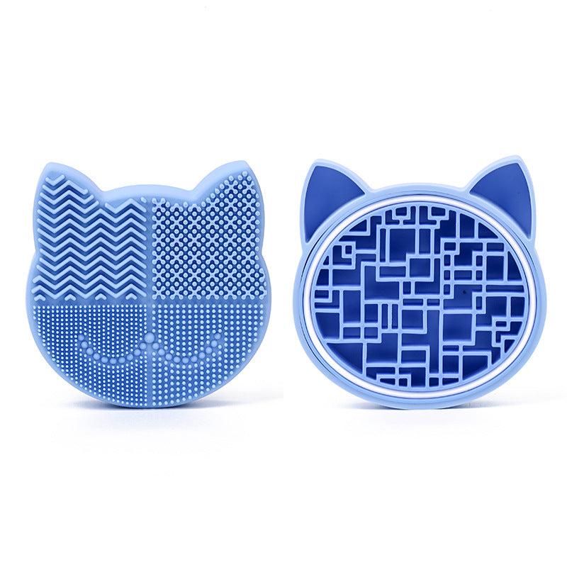 Silicone Makeup Brush Cleaner Mat – 3 in 1 Cleaning Pad + Drying Rack | Vegan & Cruelty