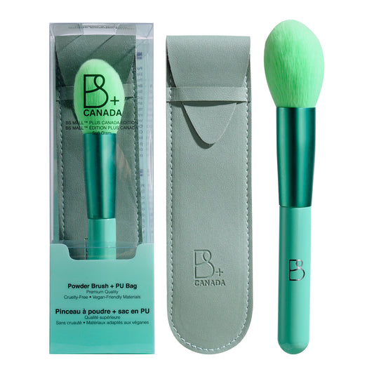 Single Powder Brush + PU Pouch