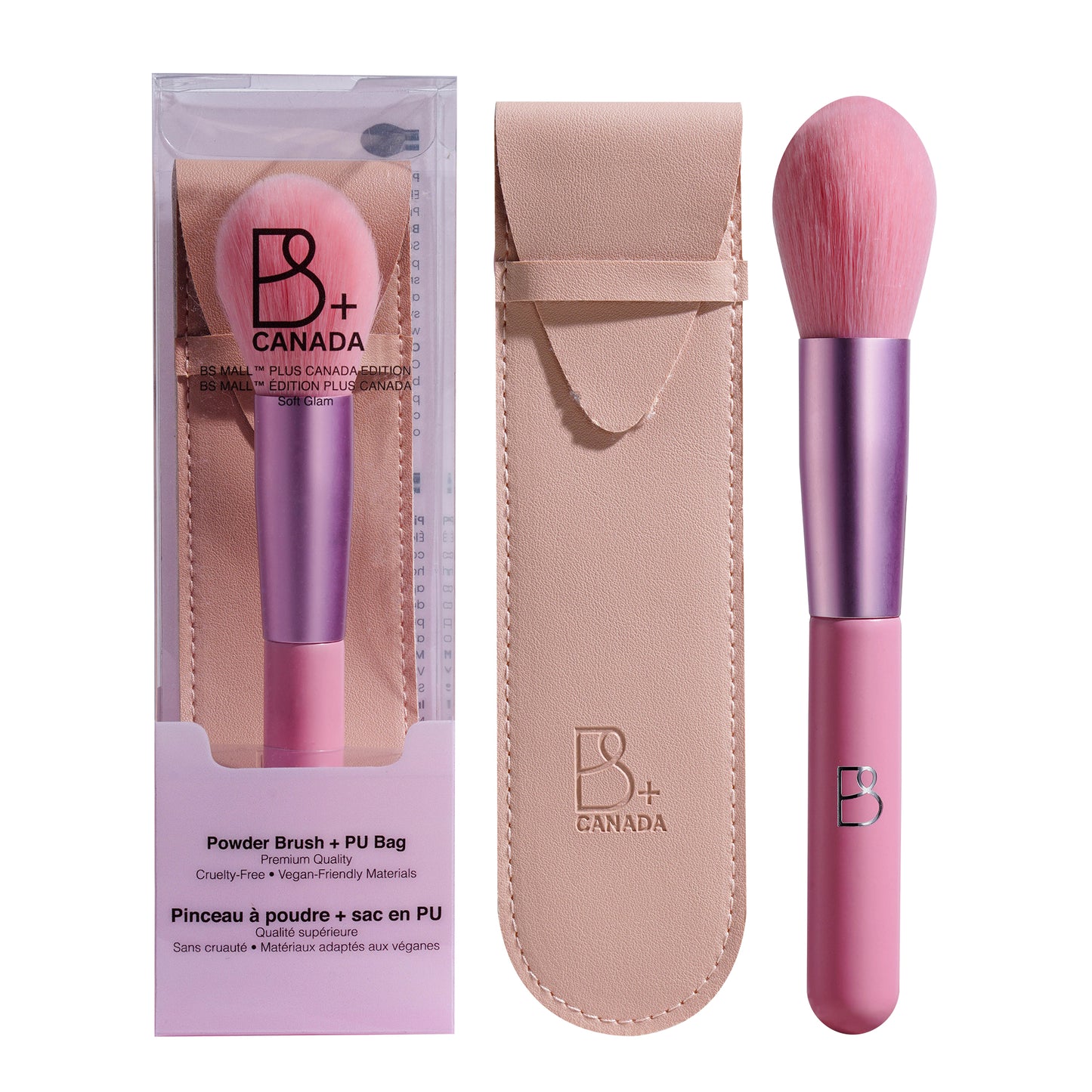 Single Powder Brush + PU Pouch