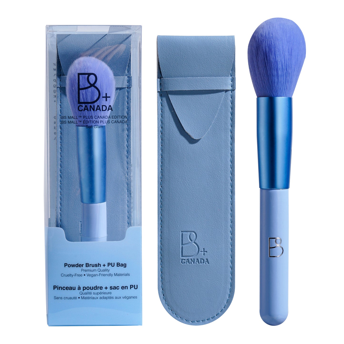 Single Powder Brush + PU Pouch