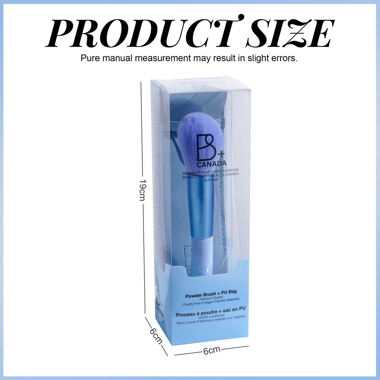 Single Round Blending Brush + PU Pouch