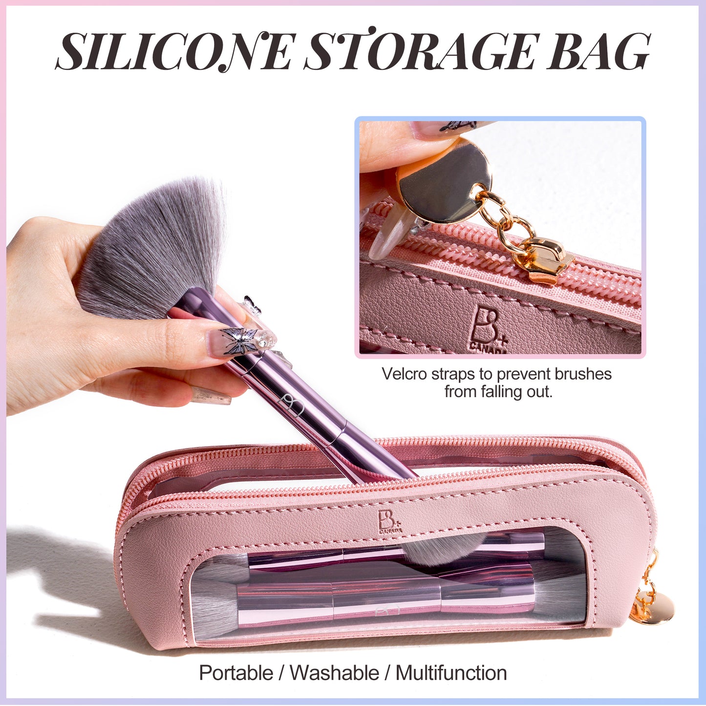Dual Head Face Makeup Brushes Set — 5 Pcs