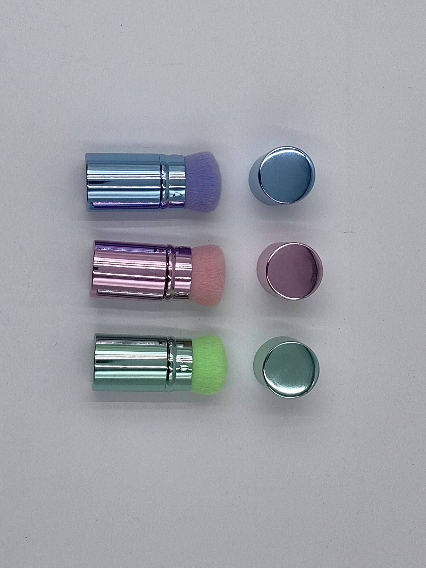 Retractable Kabuki Brush + PU Bag