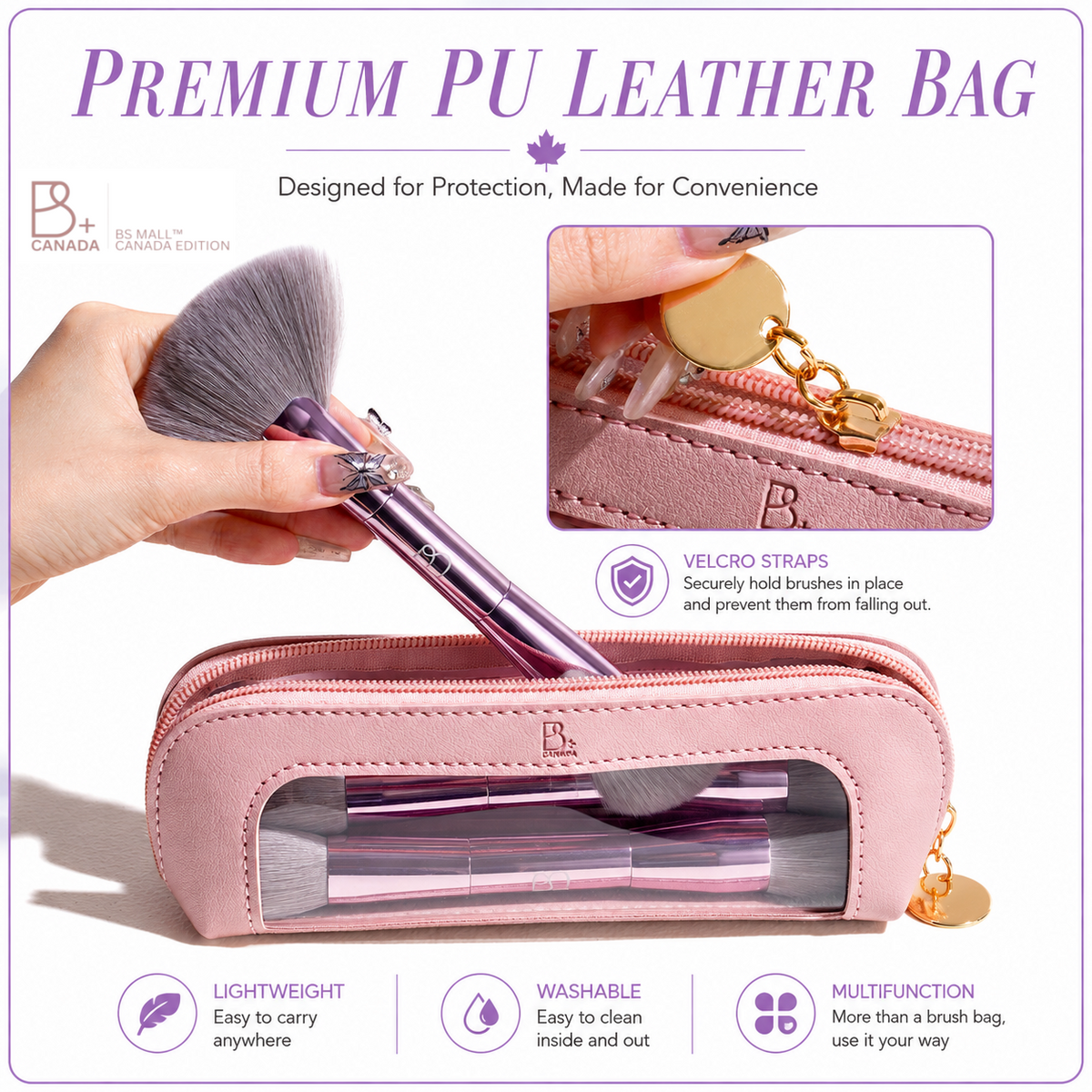 Dual Head Face Makeup Brushes Set — 5 Pcs