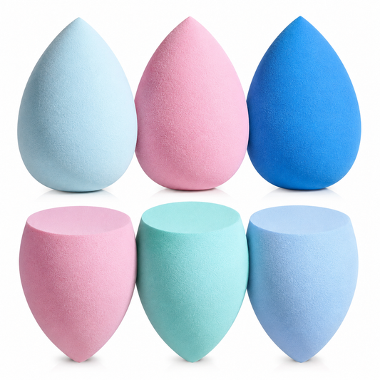 6 Multicolor Sponge Set