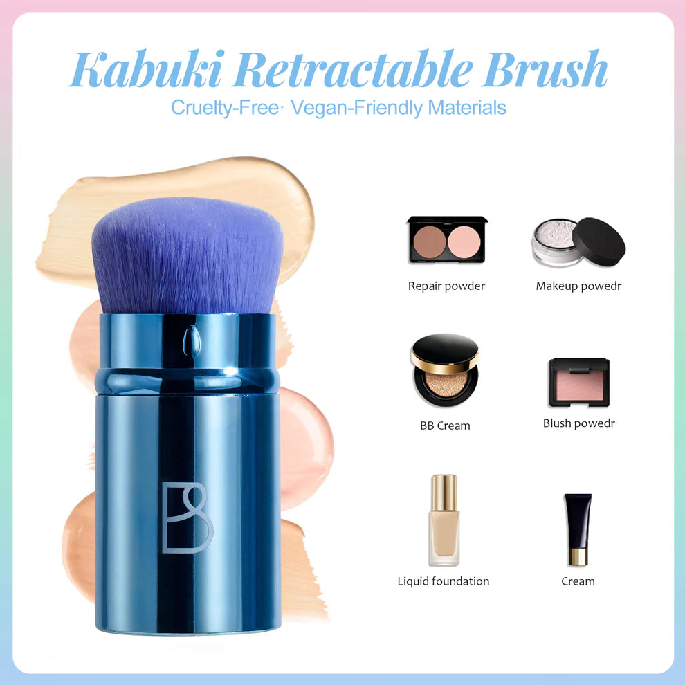Retractable Kabuki Brush