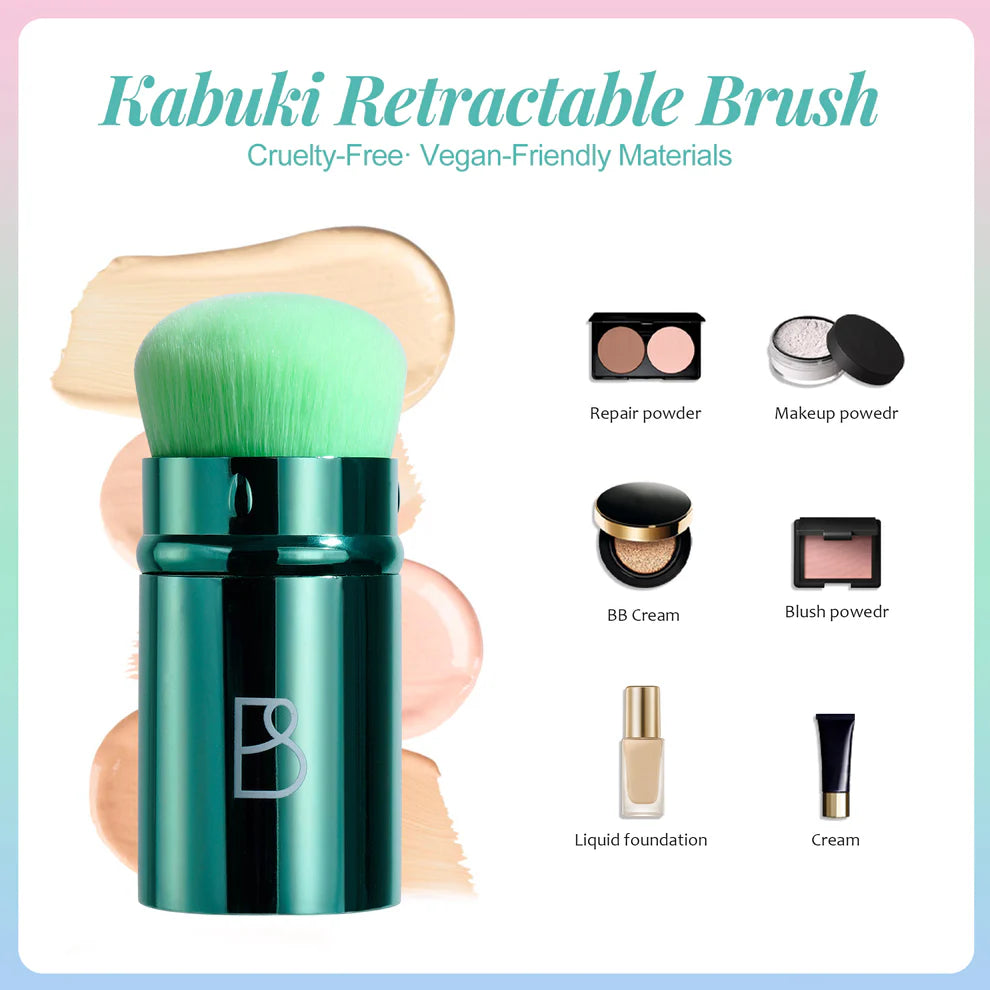 Retractable Kabuki Brush