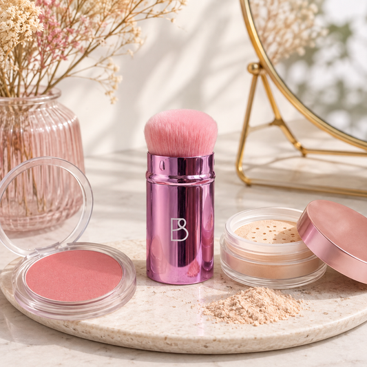 Retractable Kabuki Brush