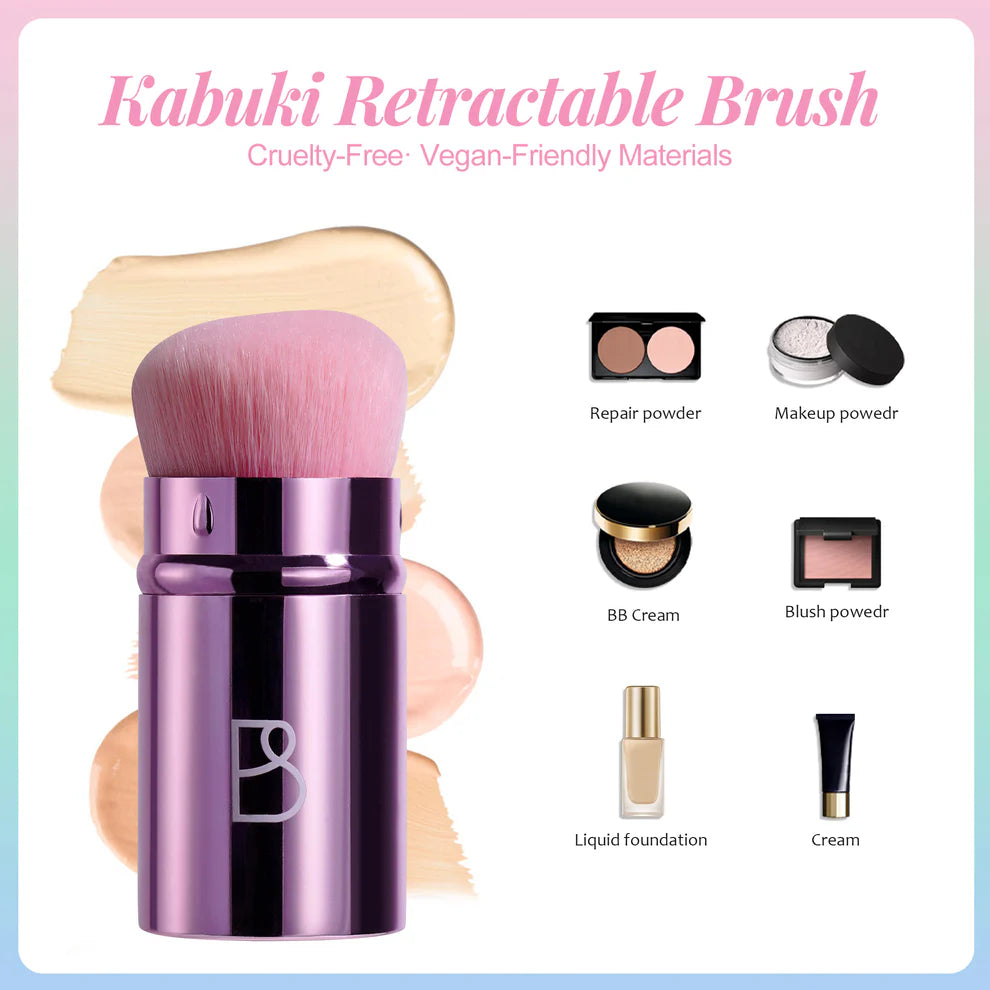 Retractable Kabuki Brush